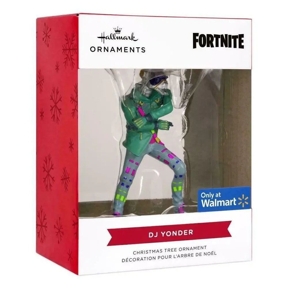 Hallmark Fortnite DJ YONDER Christmas Tree Ornament Decoration Walmart Exclusive